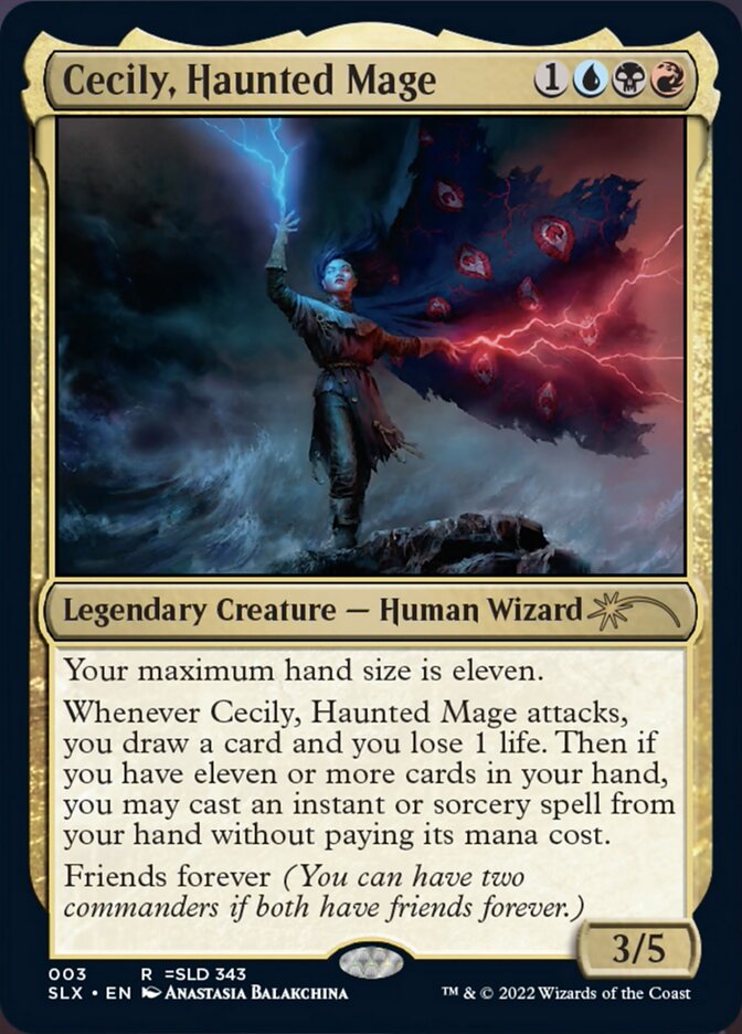 Cecily, Haunted Mage [Secret Lair: Universes Within] | Silver Goblin