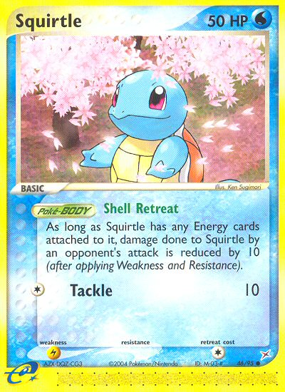 Squirtle (46/95) [EX: Team Magma vs Team Aqua] | Silver Goblin