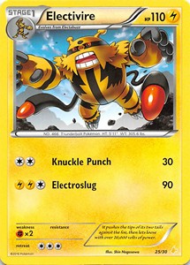 Electivire (25/30) [XY: Trainer Kit 3 - Pikachu Libre] | Silver Goblin