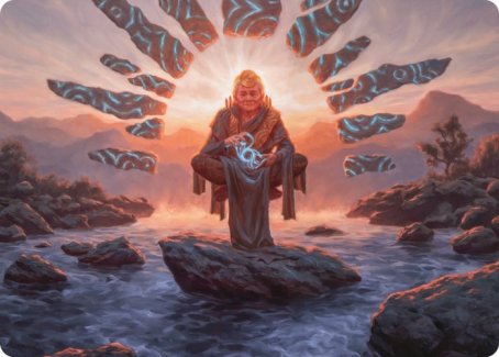 Jadzi, Oracle of Arcavios Art Card [Strixhaven: School of Mages Art Series] | Silver Goblin