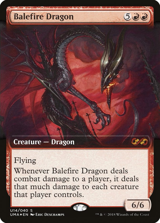 Balefire Dragon (Topper) [Ultimate Masters Box Topper] | Silver Goblin