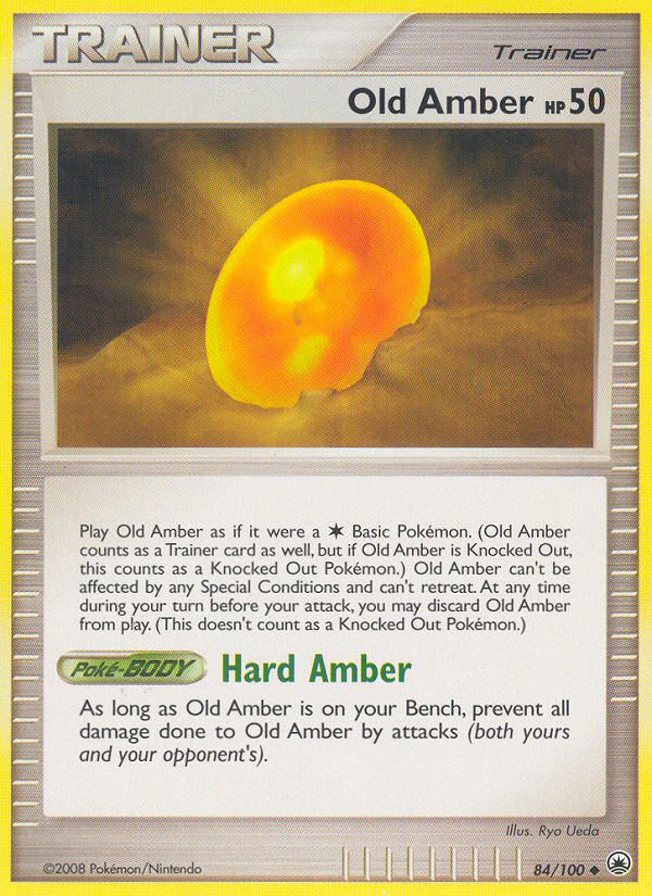 Old Amber (84/100) [Diamond & Pearl: Majestic Dawn] | Silver Goblin