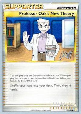 Professor Oak's New Theory (101/123) (Reshiphlosion - Christopher Kan) [World Championships 2011] | Silver Goblin