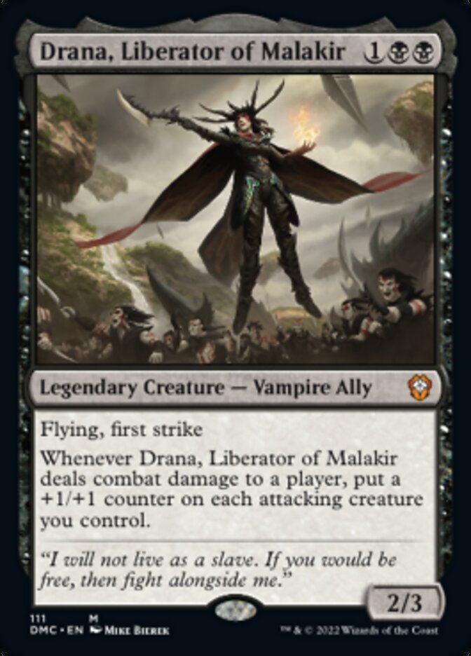 Drana, Liberator of Malakir [Dominaria United Commander] | Silver Goblin