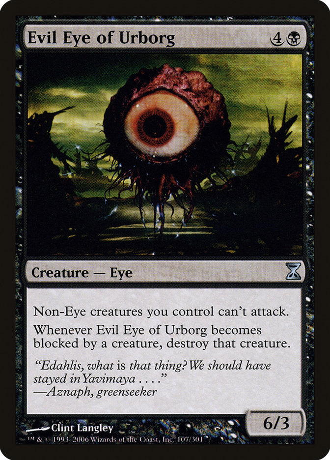 Evil Eye of Urborg [Time Spiral] | Silver Goblin