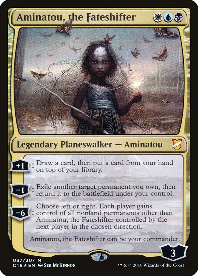 Aminatou, the Fateshifter [Commander 2018] | Silver Goblin