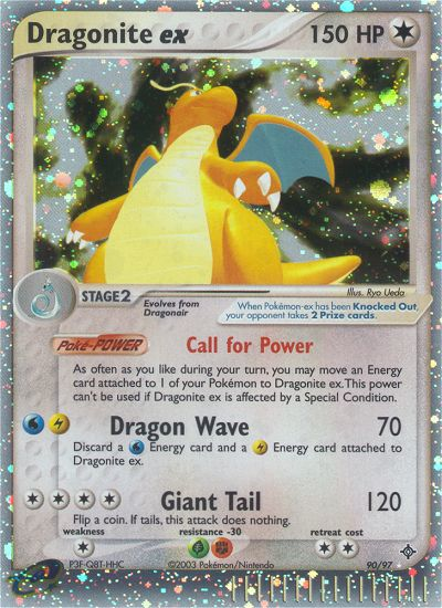 Dragonite ex (90/97) [EX: Dragon] | Silver Goblin