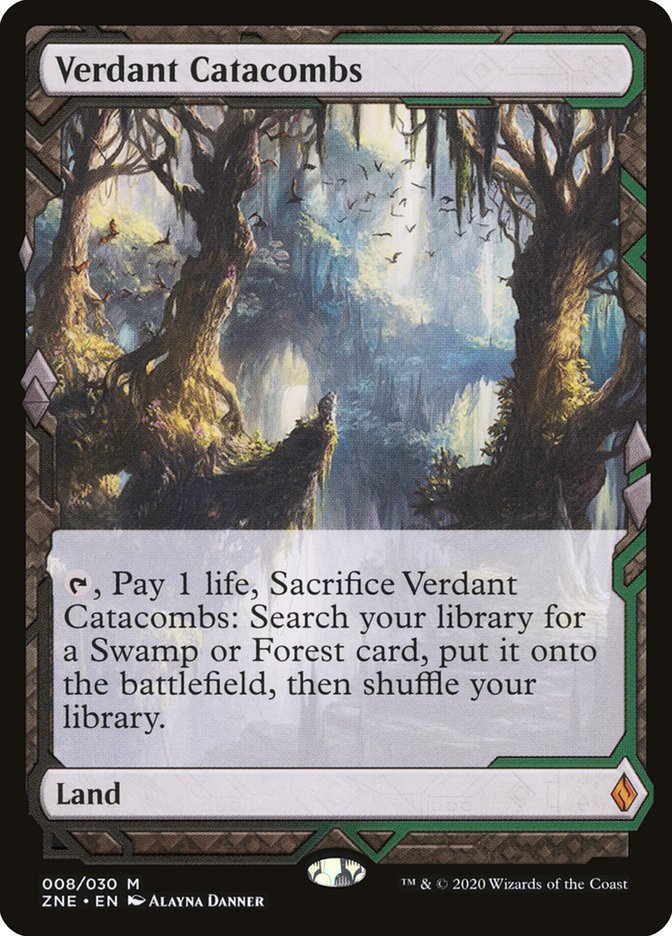 Verdant Catacombs (Expeditions) [Zendikar Rising Expeditions] | Silver Goblin