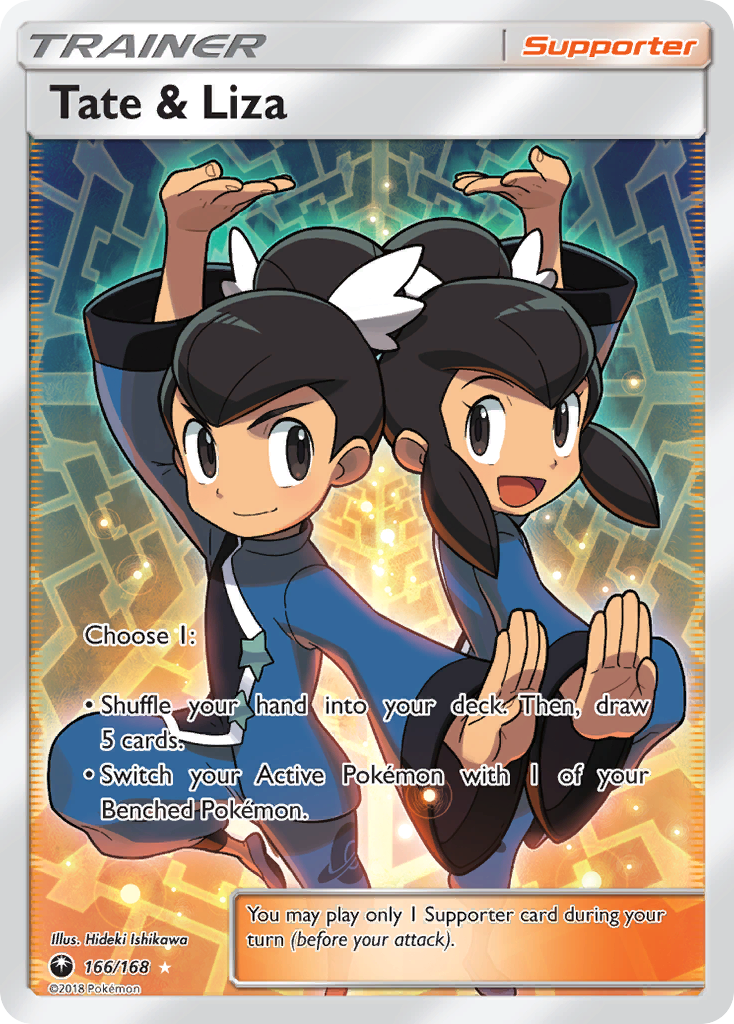 Tate & Liza (166/168) [Sun & Moon: Celestial Storm] | Silver Goblin