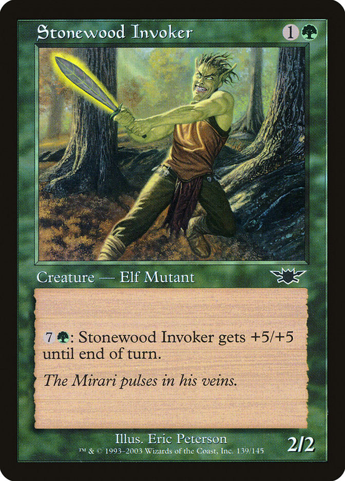 Stonewood Invoker [Legions] | Silver Goblin