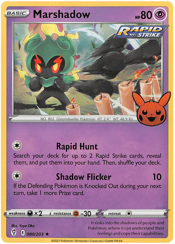 Marshadow (080/203) [Trick or Trade 2023] | Silver Goblin