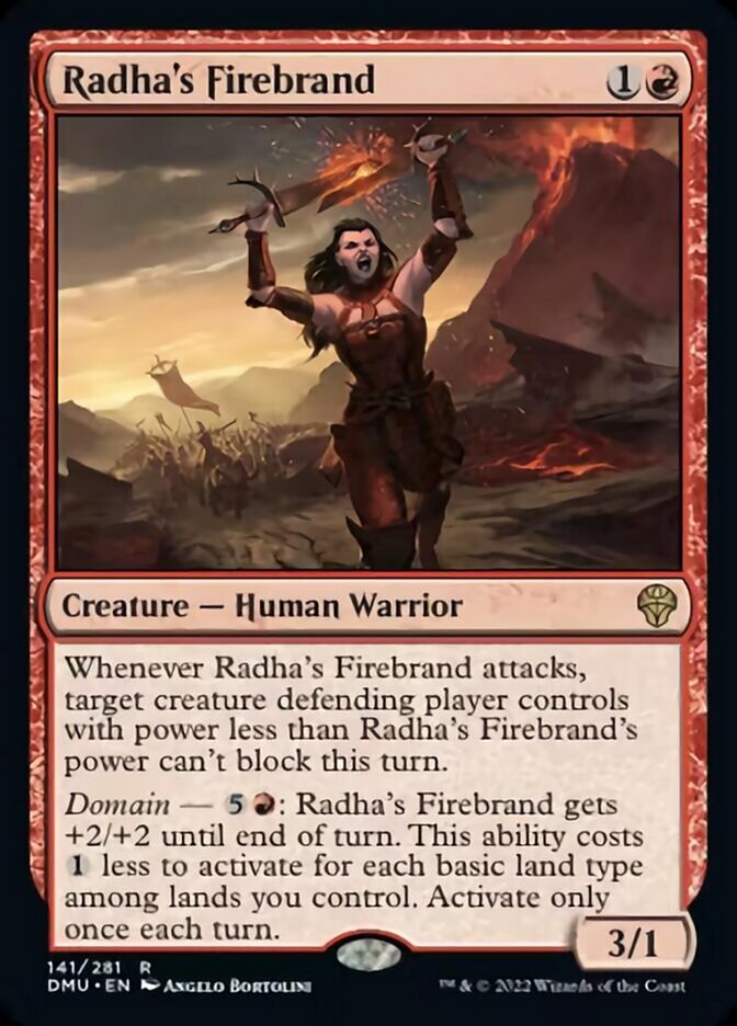 Radha's Firebrand [Dominaria United] | Silver Goblin