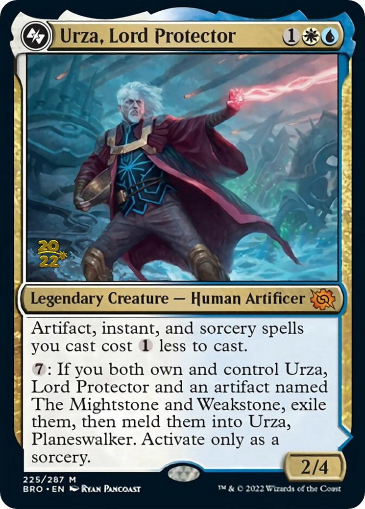 Urza, Lord Protector [The Brothers' War Prerelease Promos] | Silver Goblin