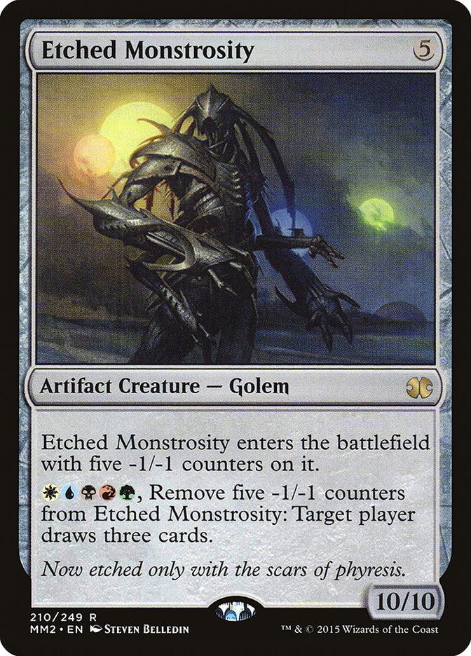 Etched Monstrosity [Modern Masters 2015] | Silver Goblin