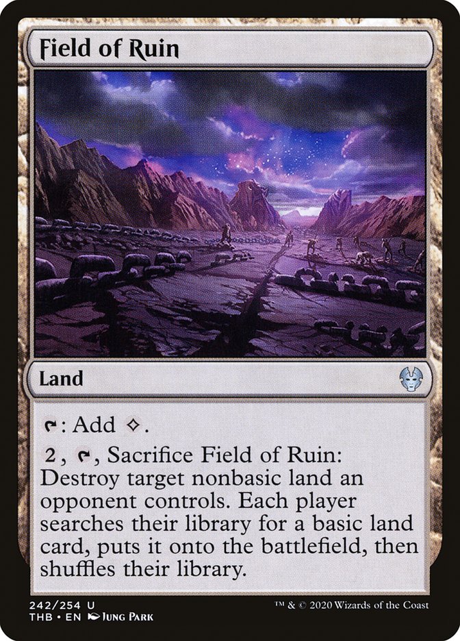 Field of Ruin [Theros Beyond Death] | Silver Goblin