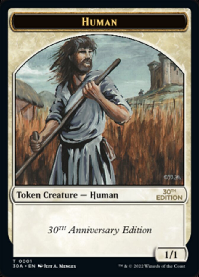Human Token [30th Anniversary Tokens] | Silver Goblin