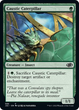Caustic Caterpillar [Jumpstart 2022] | Silver Goblin