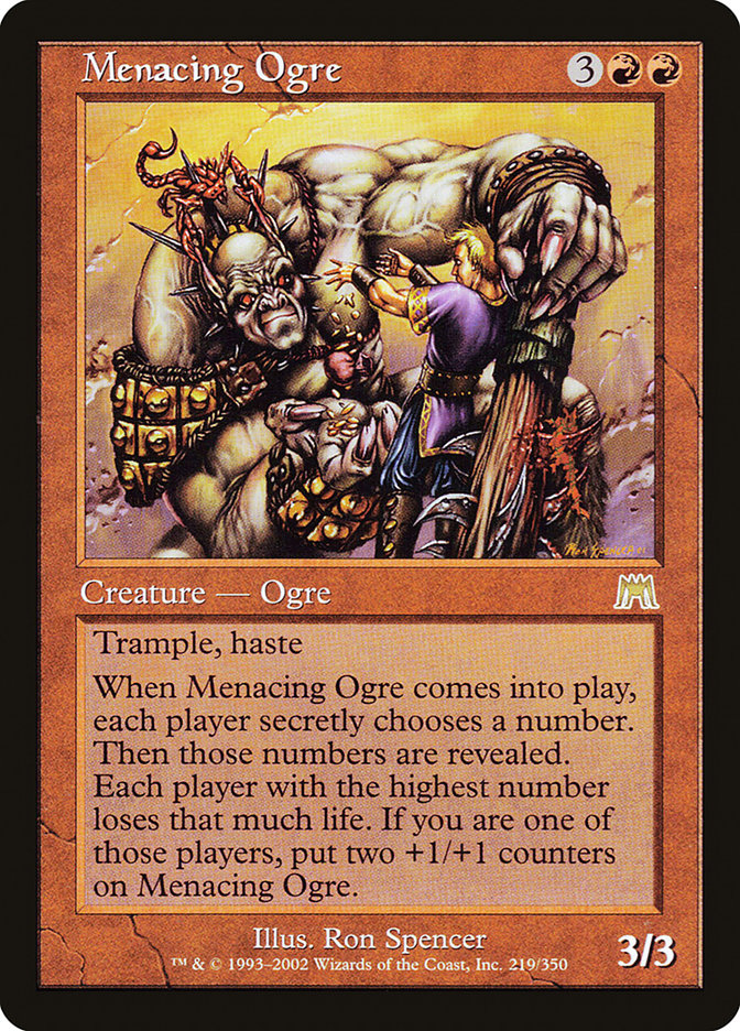 Menacing Ogre [Onslaught] | Silver Goblin