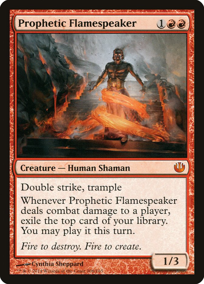 Prophetic Flamespeaker [Journey into Nyx] | Silver Goblin