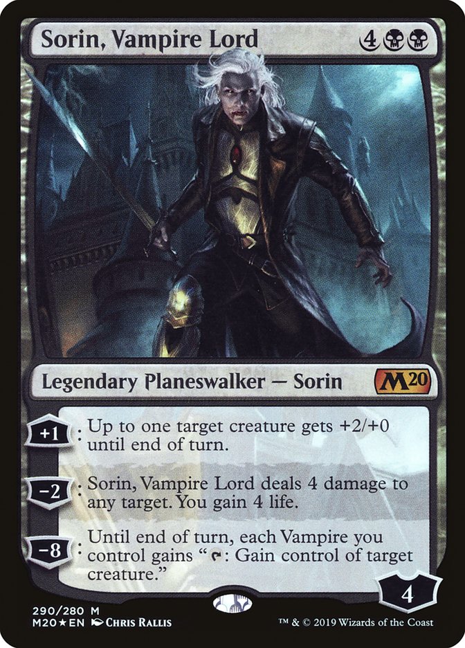 Sorin, Vampire Lord [Core Set 2020] | Silver Goblin