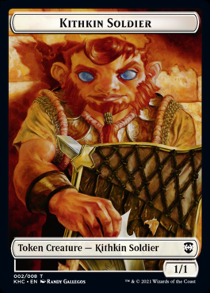 Kithkin Soldier Token [Kaldheim Commander Tokens] | Silver Goblin