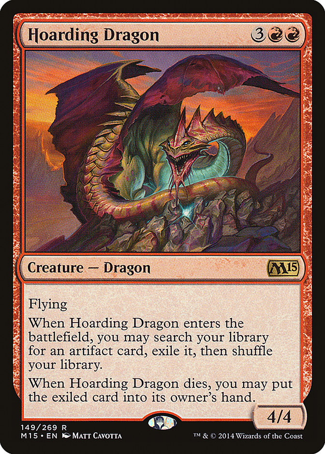 Hoarding Dragon [Magic 2015] | Silver Goblin