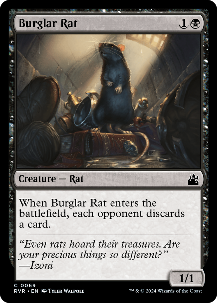 Burglar Rat [Ravnica Remastered] | Silver Goblin
