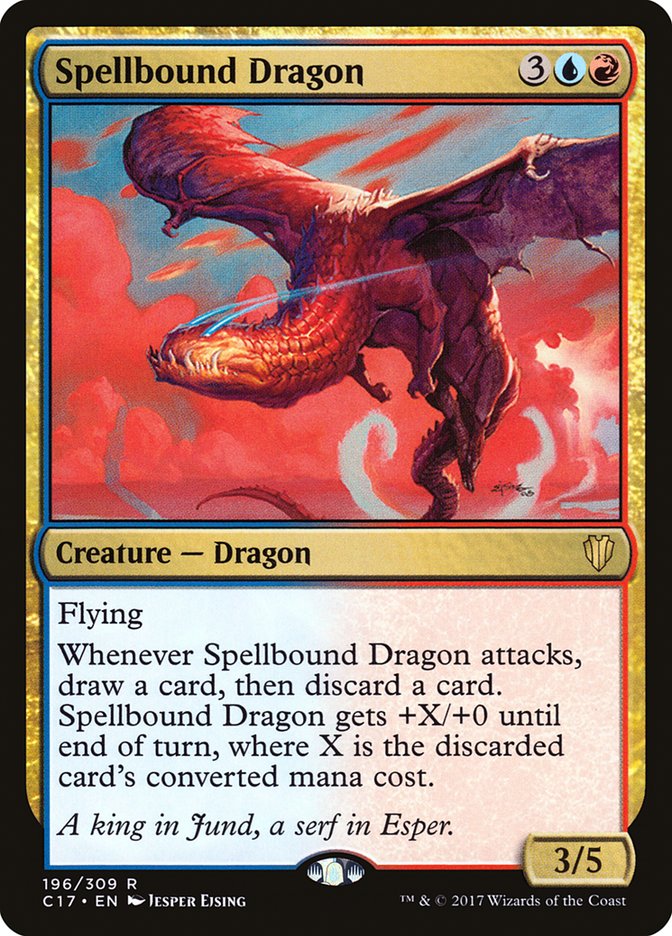 Spellbound Dragon [Commander 2017] | Silver Goblin