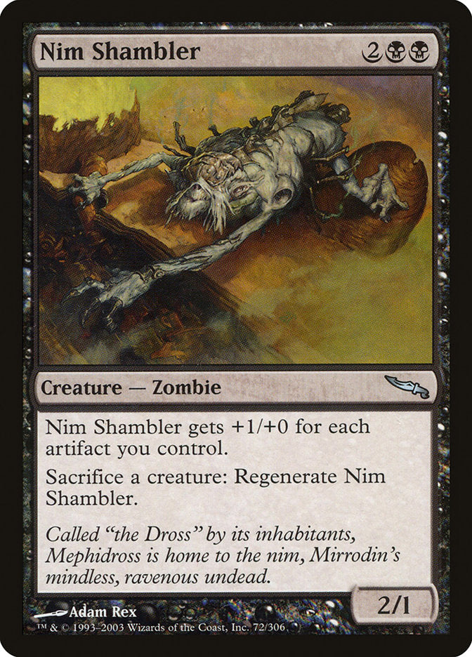 Nim Shambler [Mirrodin] | Silver Goblin