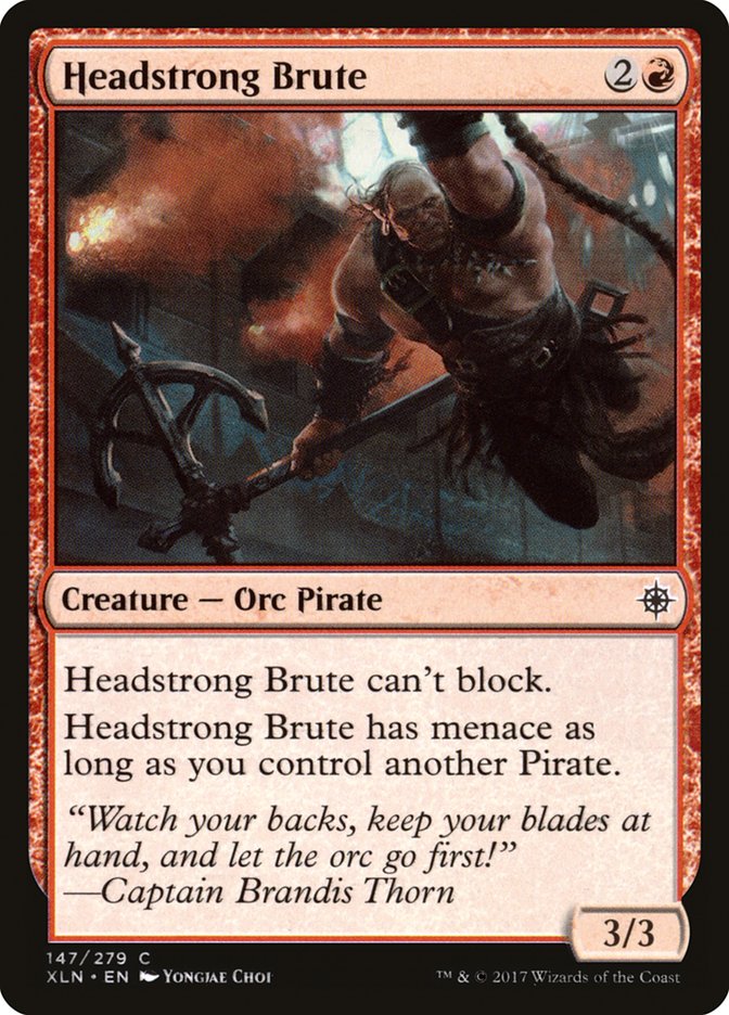 Headstrong Brute [Ixalan] | Silver Goblin