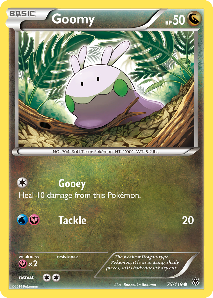 Goomy (75/119) [XY: Phantom Forces] | Silver Goblin