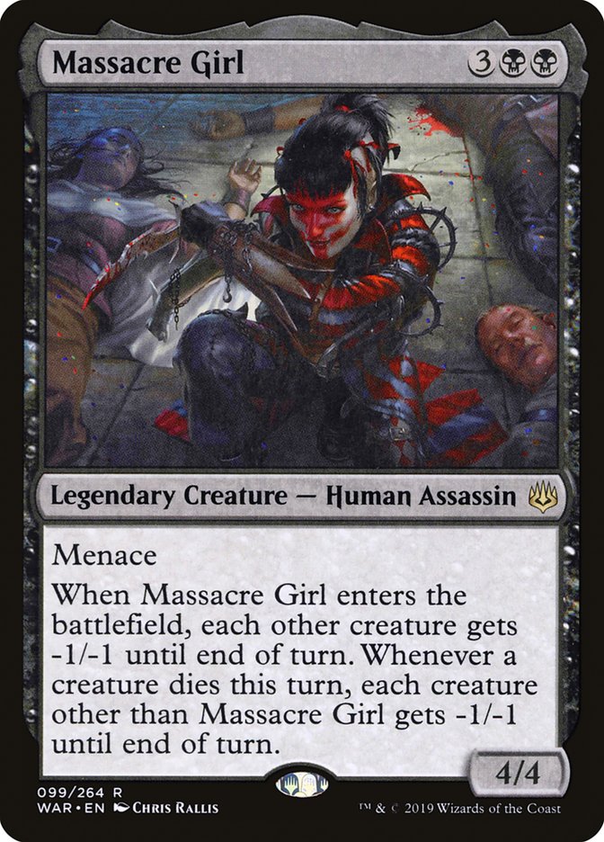 Massacre Girl [War of the Spark] | Silver Goblin