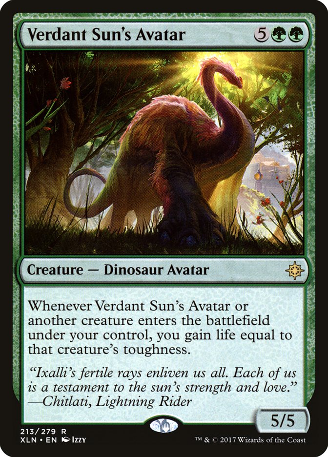 Verdant Sun's Avatar [Ixalan] | Silver Goblin