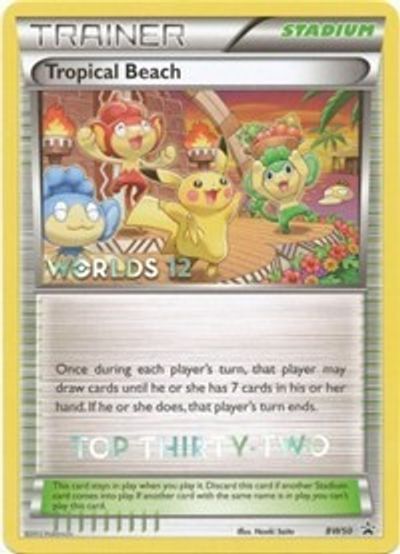 Tropical Beach (BW50) (Top 32) [Black & White: Black Star Promos] | Silver Goblin