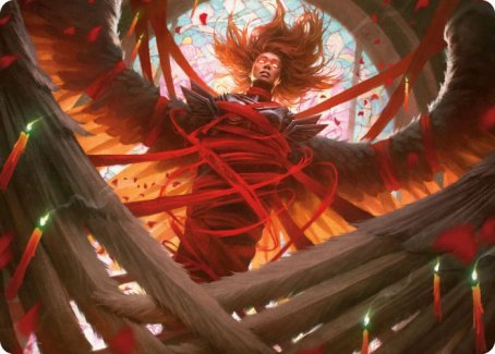 Sigarda's Imprisonment Art Card [Innistrad: Crimson Vow Art Series] | Silver Goblin