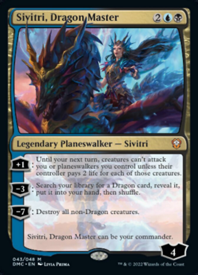 Sivitri, Dragon Master [Dominaria United Commander] | Silver Goblin