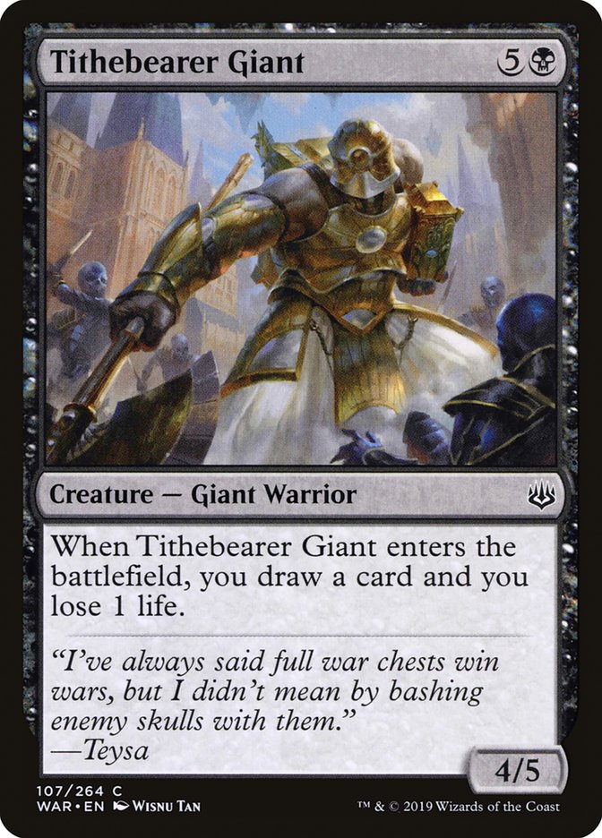 Tithebearer Giant [War of the Spark] | Silver Goblin