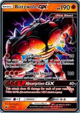 Buzzwole GX (57/111) (Buzzroc - Naohito Inoue) [World Championships 2018] | Silver Goblin