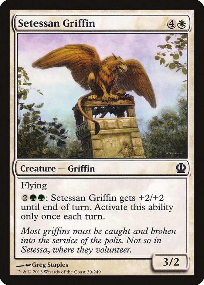 Setessan Griffin [Theros] | Silver Goblin