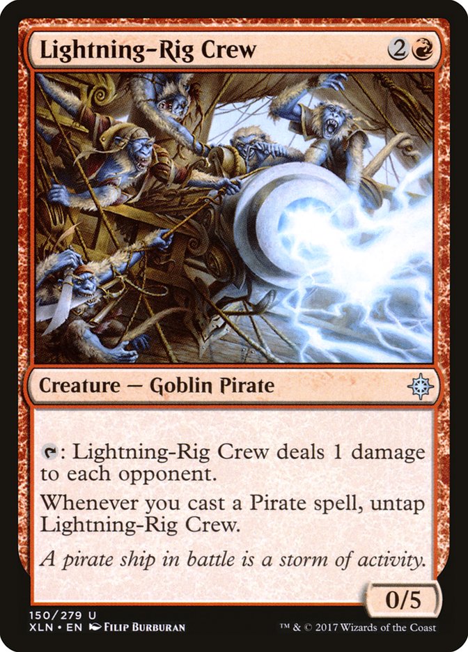 Lightning-Rig Crew [Ixalan] | Silver Goblin
