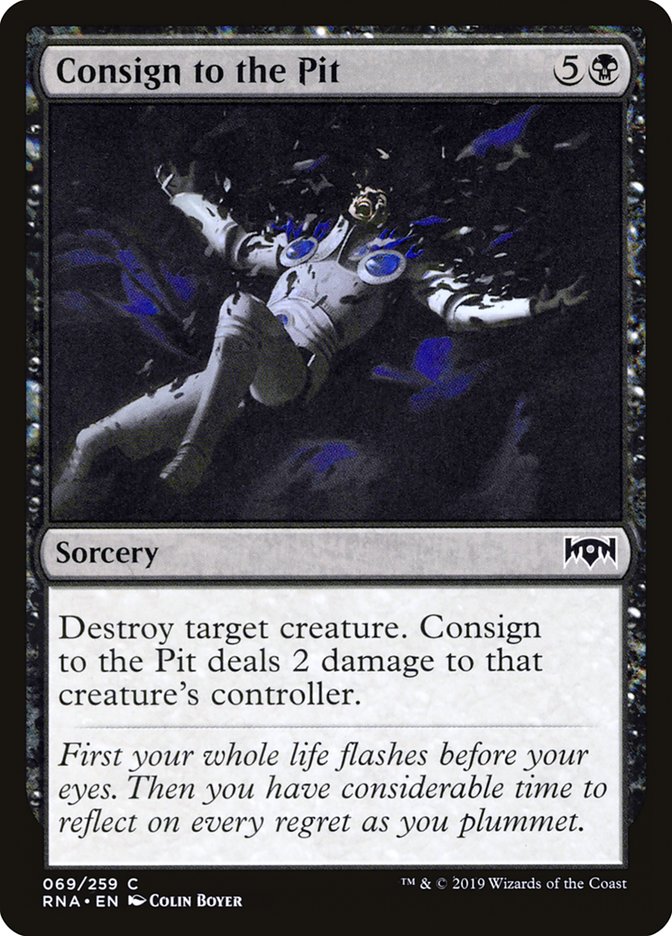 Consign to the Pit [Ravnica Allegiance] | Silver Goblin