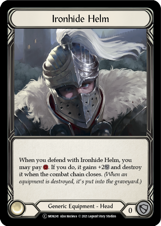 Ironhide Helm [U-MON241] (Monarch Unlimited)  Unlimited Normal | Silver Goblin