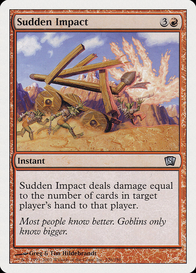 Sudden Impact [Eighth Edition] | Silver Goblin