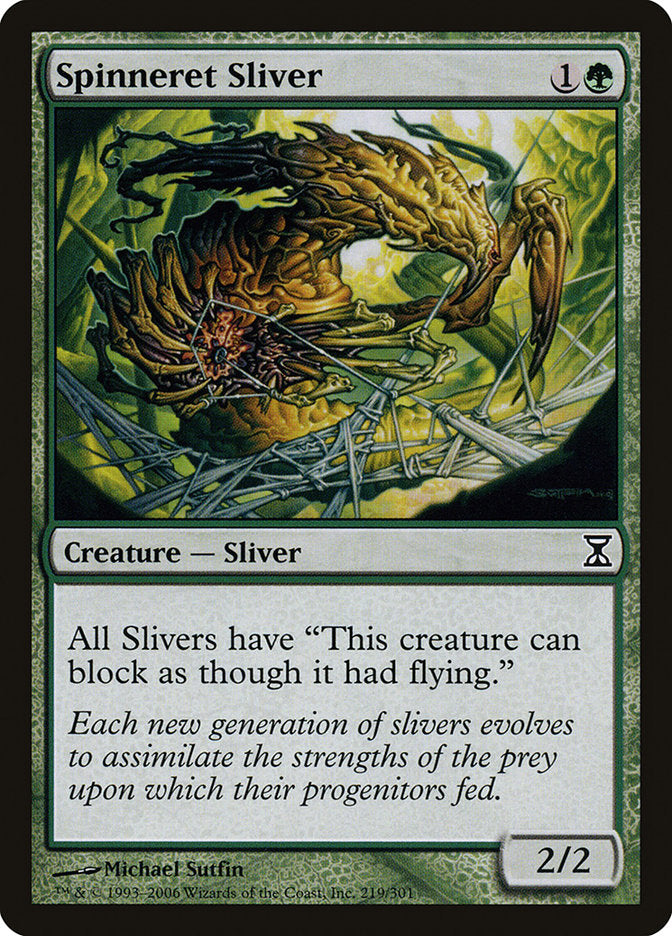 Spinneret Sliver [Time Spiral] | Silver Goblin