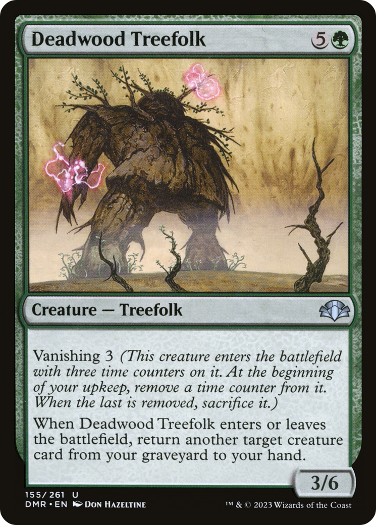Deadwood Treefolk [Dominaria Remastered] | Silver Goblin