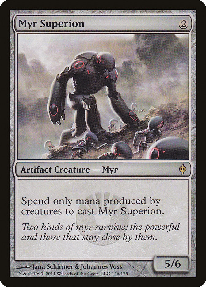 Myr Superion [New Phyrexia] | Silver Goblin