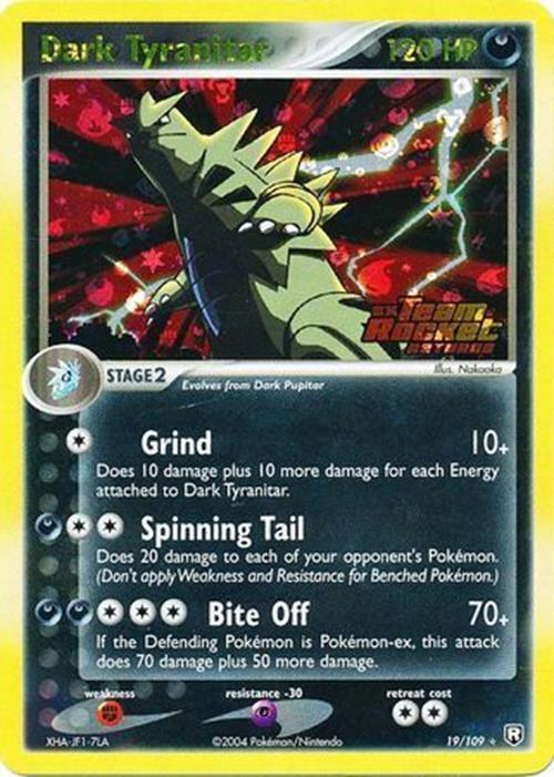 Dark Tyranitar (19/109) (Stamped) [EX: Team Rocket Returns] | Silver Goblin