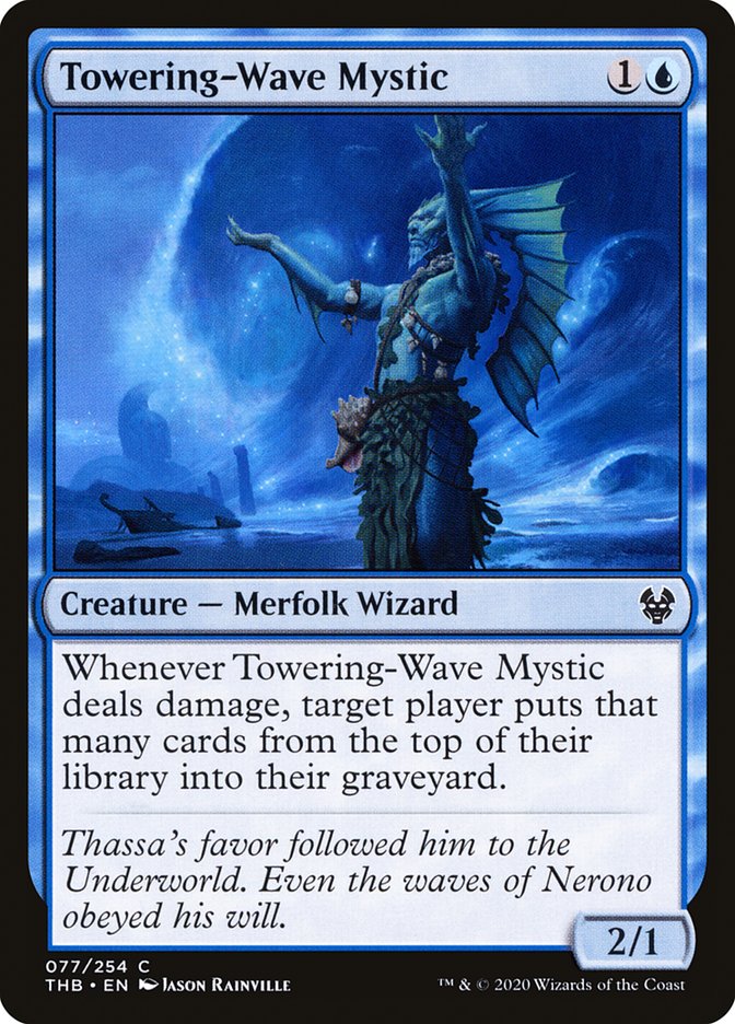 Towering-Wave Mystic [Theros Beyond Death] | Silver Goblin