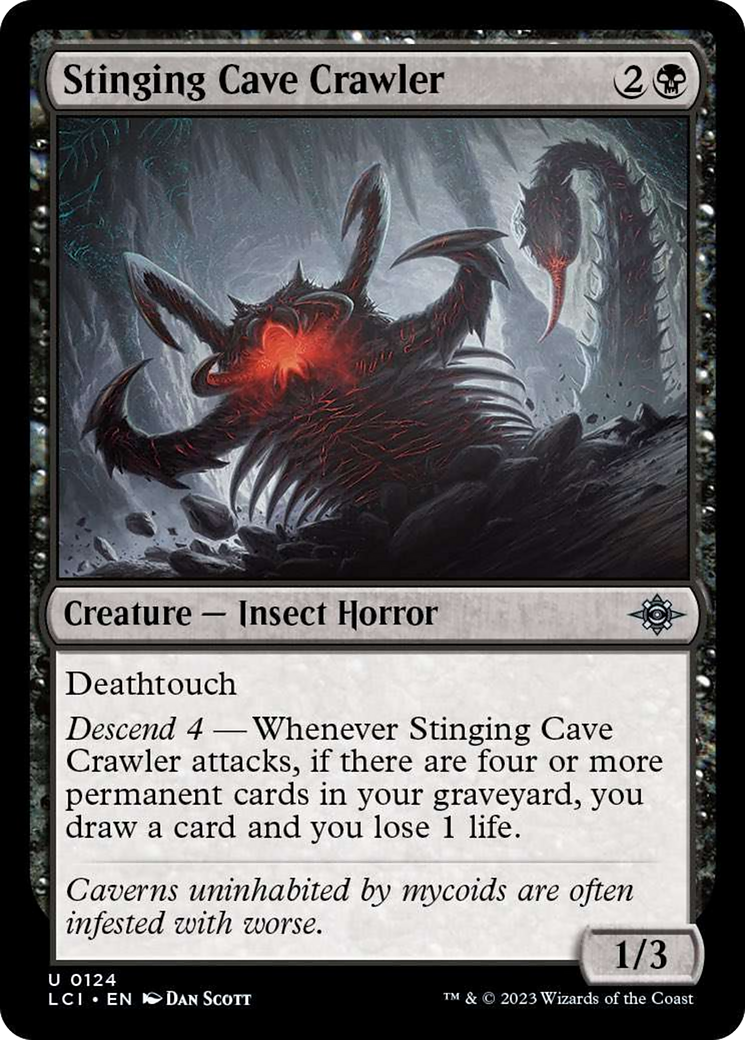 Stinging Cave Crawler [The Lost Caverns of Ixalan] | Silver Goblin
