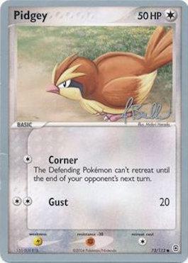 Pidgey (73/112) (Eeveelutions - Jimmy Ballard) [World Championships 2006] | Silver Goblin